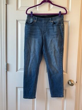 DG2 by Diane Gilman Slim Dark Blue Skinny Jeans